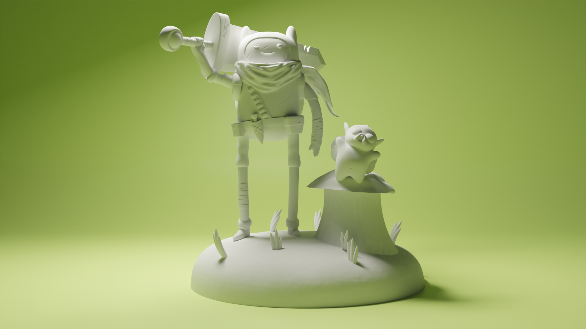 aventura finn jake 3D print model - Mito3D