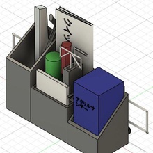 adventurer3 tools holder tool tolls box 3d print model - Mito3D