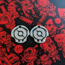 aegis dota 2 earrings jewelry videogame earring dota2 3d print model - Mito3D