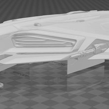 aegis saber raven 3d print model - Mito3D