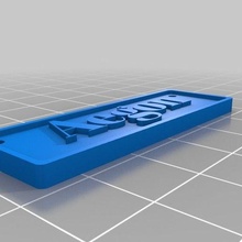 Aegon özelleştirilmiş işaretler_logları 3d print model - Mito3D
