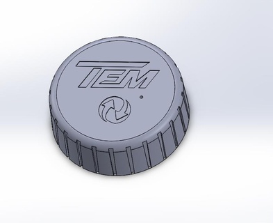 AEM metanolo serbatoio coperchio corsa turbo carburante 3d print model - Mito3D