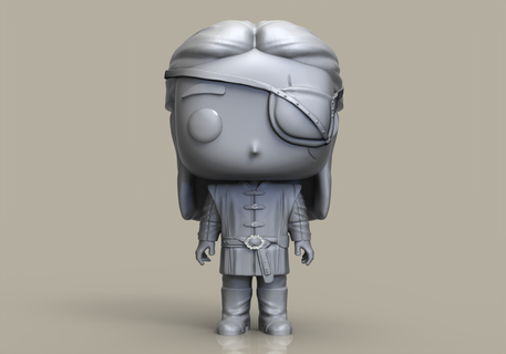 aemond Targaryen funko pop versão stl figura 3d personalizadas 3d print model - Mito3D