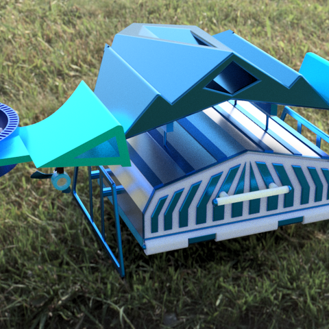 aero cruiser design gadget hobby rc aircraft engineering drones 3D print model - Mito3D