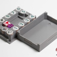 aeronautica imperialis wrath angels token 16mm dice holder 3d printable stl - magnet ready 3d print model - Mito3D