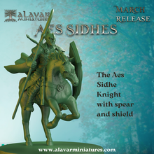 aes sidhe knight spear shield