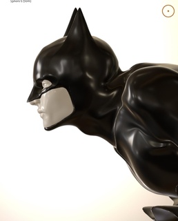 estético batman héroe busto escultura murciélago figura colección gratis raro dc bufón 3d print model - Mito3D