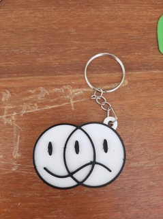 aesthetic keychains key keychain 3d print model - Mito3D