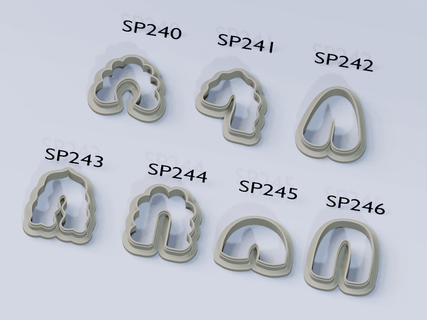 asequible polímero secar aire arcilla cortador 20221108 prima cortadores forma joyería joya 3d print model - Mito3D