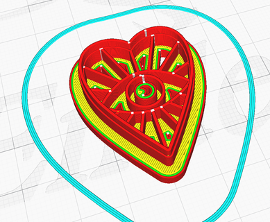 affordable polymer airdry clay cutter heart eye 20221017 bonus cutters 3d print model - Mito3D