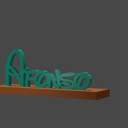 affonso 3D print model - Mito3D