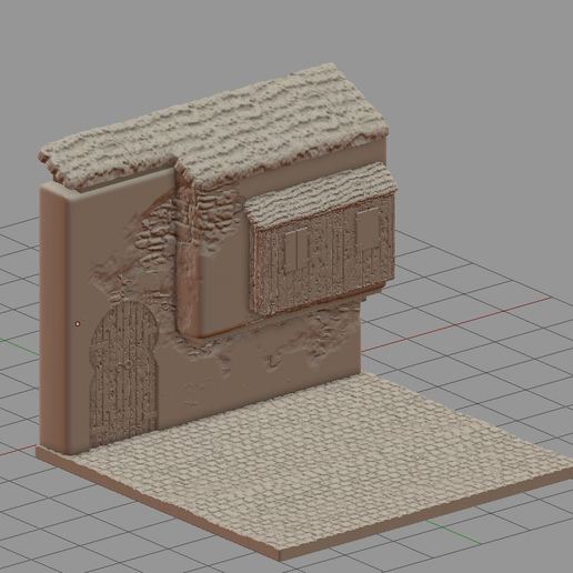 africa street african 3D print model - Mito3D