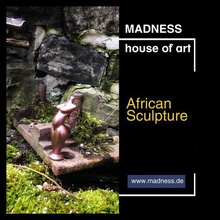 Afrika heykel sanat tarama 3d print model - Mito3D