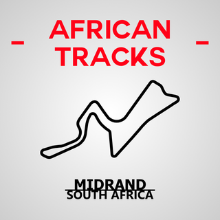 Afrikalı izler yarış kıta devre 3d print model - Mito3D