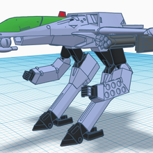 aga-1jf guardian fighter 3d print model - Mito3D