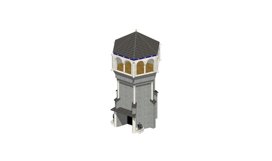 age empires tower age empires tower tower guard tower guard tower aoe watchtower  3d print model - Mito3D