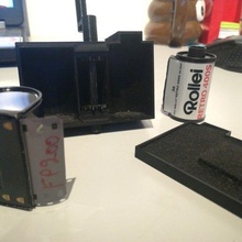 agfa rapide film recharger projet gadget beirette caméra fil25m vidéo photographie argentique 39 mort carat cloche tinkercad ancien 3d print model - Mito3D