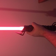 aggressive laser saber light star wars starwars sword lightsaber design darkside decorative object art toy gadget 3d print model - Mito3D