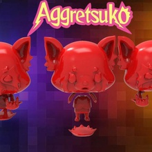aggretsuko jeu art toy jouet retsukoaggretsuko 3d print model - Mito3D