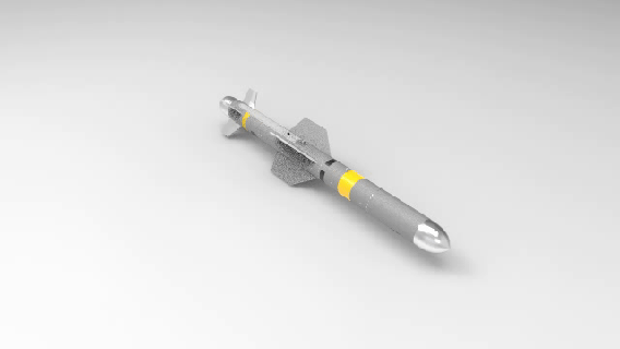 agm-84 c harpoon anti-ship missile Game exocet brahmos navy frigate corvette boat fast attack craft submarine ship marine naval 3d print model - Mito3D