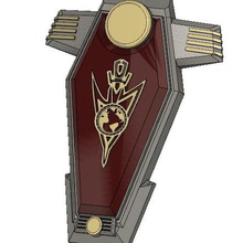 agonizer jeu accessoires de terran l'empire star trek découverte 3d print model - Mito3D