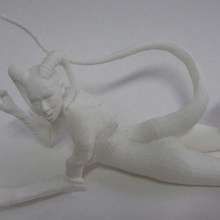 agonia succube demone creature 3d print model - Mito3D