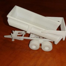 agricultural trailer various thu toy model 3d print model - Mito3D