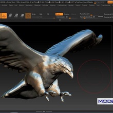aguila vários animais brinquedos águia a ave 3d print model - Mito3D