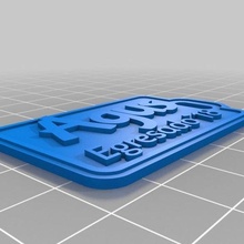 definitivo personalizado sign_logos 3d print model - Mito3D
