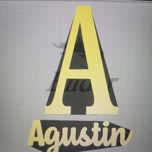agustín Adorno arte enfeite 3d print model - Mito3D