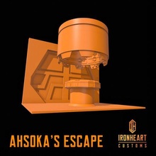 ahsoka escape 3d print model - Mito3D