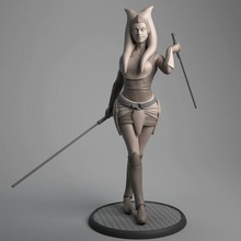 ahsoka tano Estrela guerras estatueta menina estrangeiro quente sexy açao estátua clone 3d print model - Mito3D