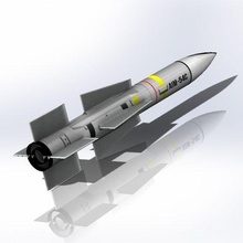aim 54 fénix misil aeronave pistola f14 3d print model - Mito3D