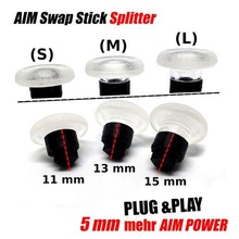 aim stick controller splitter 5mm ps4 ps5 xbox 3d print model - Mito3D