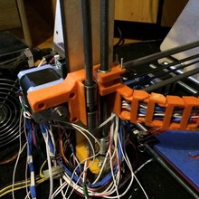 aio extremo del motor de eje m8 la herramienta Impresora 3d las piezas el eje-x prusa i3 cadena cable 3d print model - Mito3D