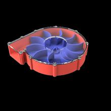 o ventilador de ar vários limpeza do resfriamento fã vácuo 3d print model - Mito3D