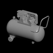 ar compressor 3d print model - Mito3D