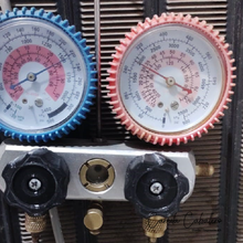 air conditioning refrigerant pressure gauge 3d print model - Mito3D