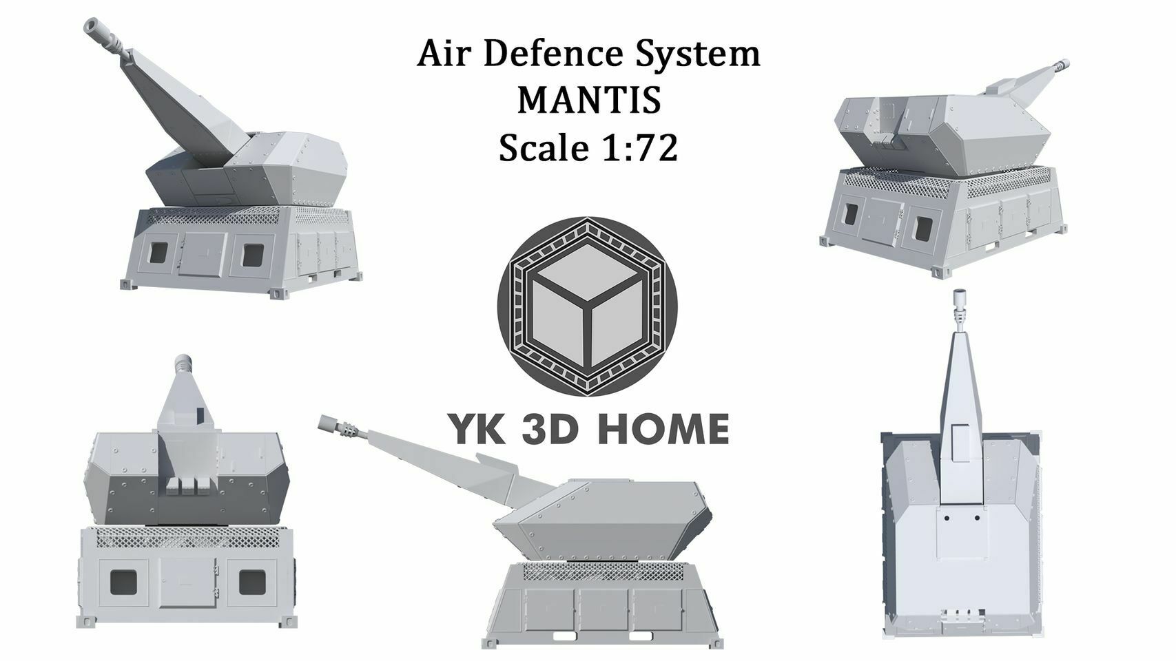 Luft Verteidigung System Gottesanbeterin 3D print model - Mito3D