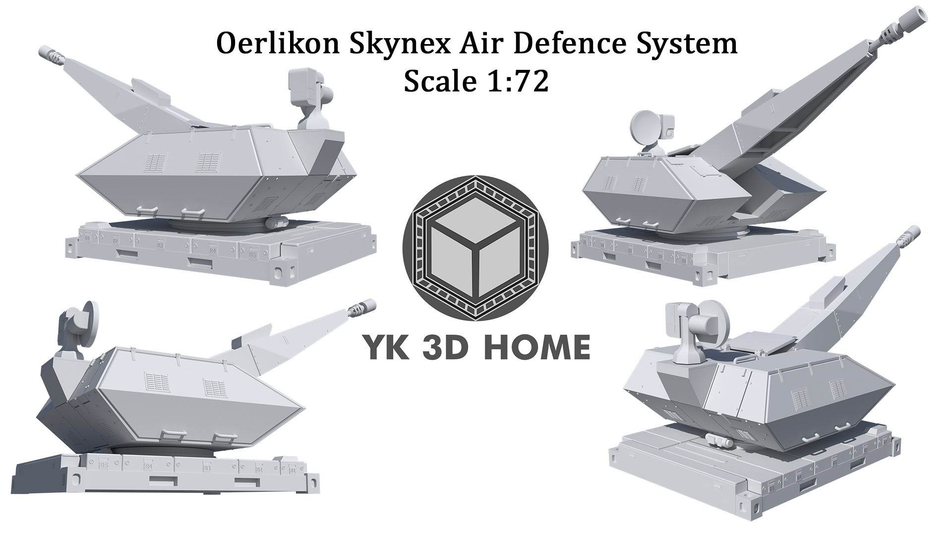 hava savunma sistemi Skynex 3D print model - Mito3D