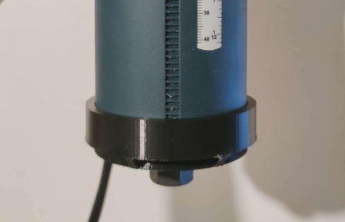 air déflecteur 65mm routeur cnc makita dewalt Bosch poussière collectionneur moulin fraisage machine 3d print model - Mito3D