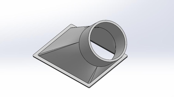 air duct air duct cooling brakes  3d print model - Mito3D