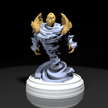 air elemental pose 1 dnd tabletop miniature dnd5e fantasy art sculpture 3d print model - Mito3D
