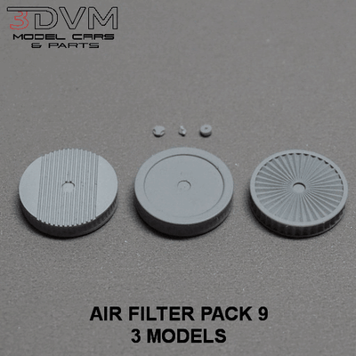 hava filtre paketlemek 9 in 1 24 ölçek karbüratör karbonhidrat dörtlü jet 4bbl araba alım 25 ford temizleyici filtro 3d print model - Mito3D