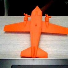 air fors twin engine 3d print model - Mito3D