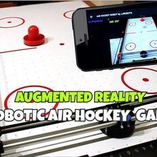 air hockey robot evo smartphone controlled - open source android arduino education educational educationalproject toy electronics game mechanical robotics scienceproject science stem stepper motor vision 3d print model - Mito3D