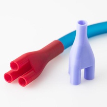 air hose splitter tool parts tube silicone aquarium adapter 3d print model - Mito3D