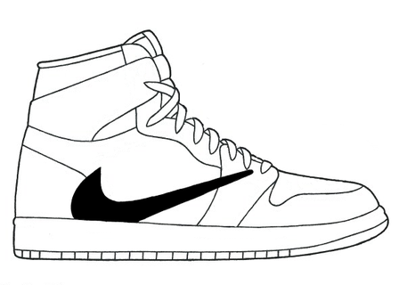 Luft Jordanien 1 Travis Scott Nike Sneaker Turnschuhe zündete verdammt Oh Hype adidas höchste Dunk Schuhe Mauer Kunst yeezy 3d print model - Mito3D