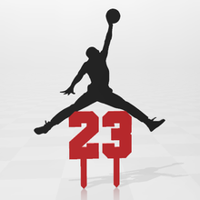 air jordan 23 basketball topper 3d print model - Mito3D