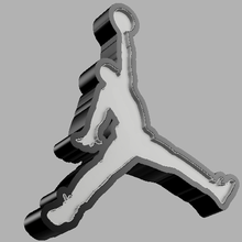 hava Ürdün Led ışık Lamba mektup marquee logo nike Spor ayakkabı 3d print model - Mito3D